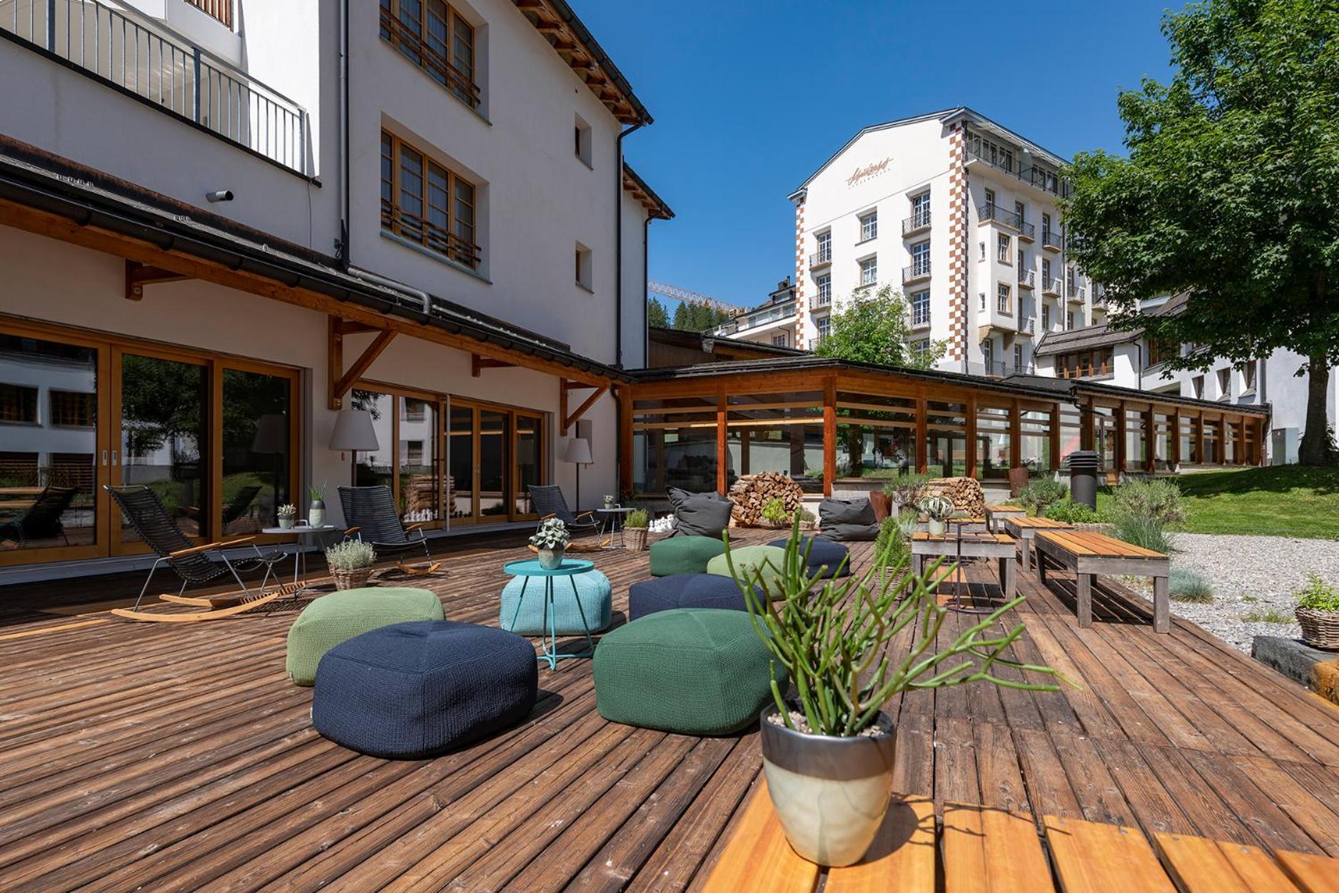 Hotel Schweizerhof Lenzerheide Esterno foto
